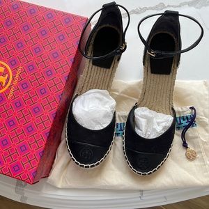 Tory Burch 85mm Espadrille Wedge
